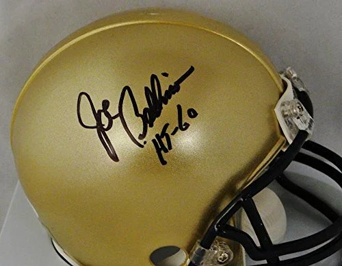 Joe Bellino Autographed Navy Midshipmen Mini Helmet W/ HT- JSA Witnessed Auth - Image 2
