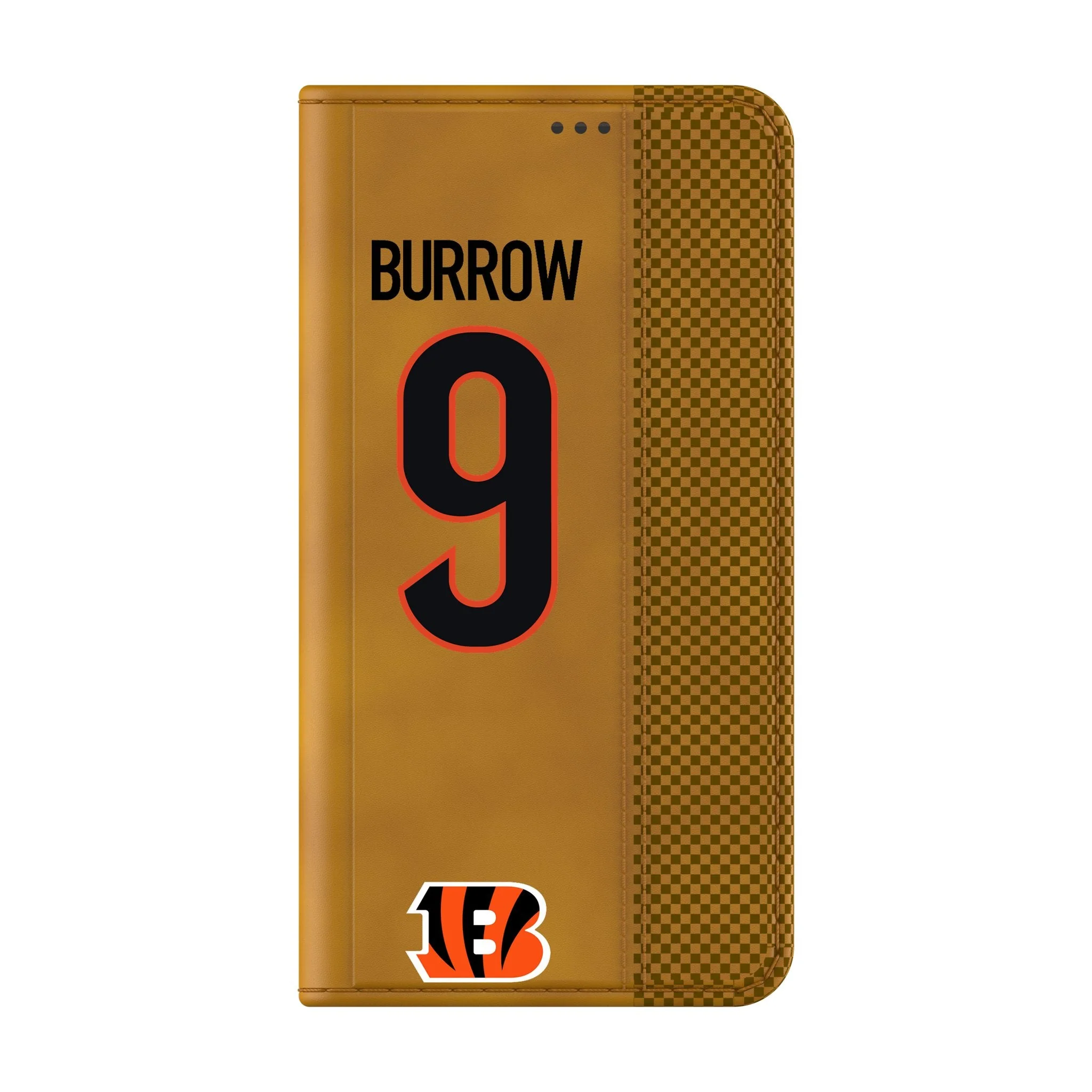 Joe Burrow Cincinnati Bengals 9 Game Tactic Folio Phone Case for Samsung Galaxy - Image 2