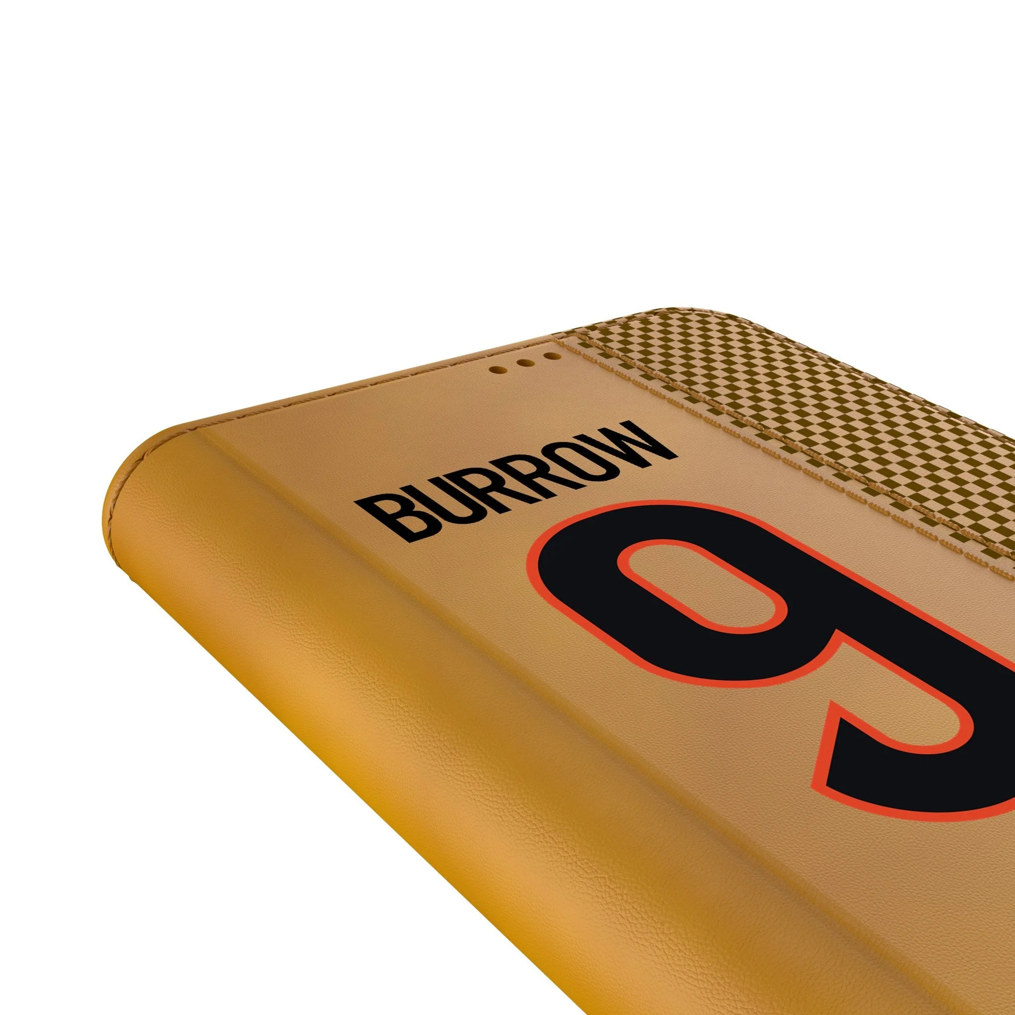 Joe Burrow Cincinnati Bengals 9 Game Tactic Folio Phone Case for Samsung Galaxy - Image 5