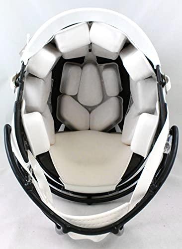 Joe Flacco/Ray Lewis Signed Ravens Speed Authentic F/S Helmet w/SB MVP- JSA W/Beckett W Holo Silver - Image 2