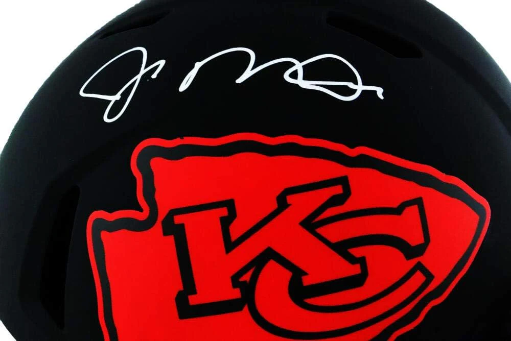 Joe Montana Signed KC Chiefs F/S Eclipse Speed Authentic Helmet - Beckett W Auth - Image 2