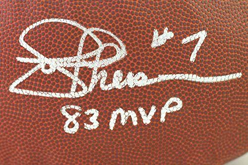 Joe Theismann Autographed NFL Supergrip Football W/Insc- JSA W Silver - Image 3