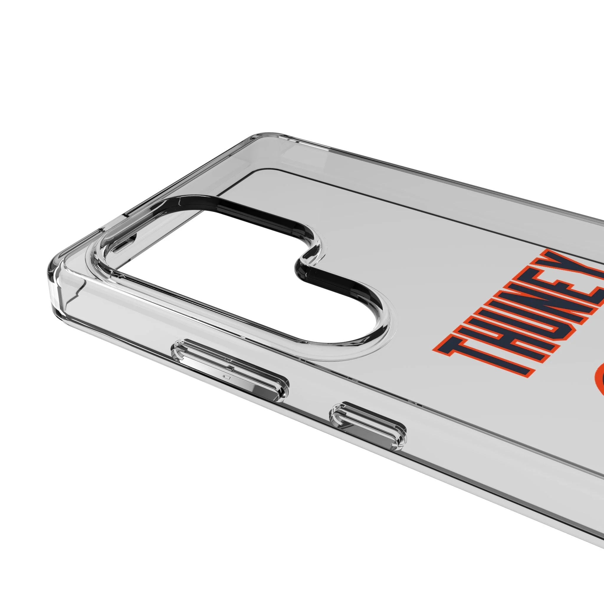 Joe Thuney Chicago Bears 62 Game Tactic Clear Phone Case for Samsung Galaxy - Image 3