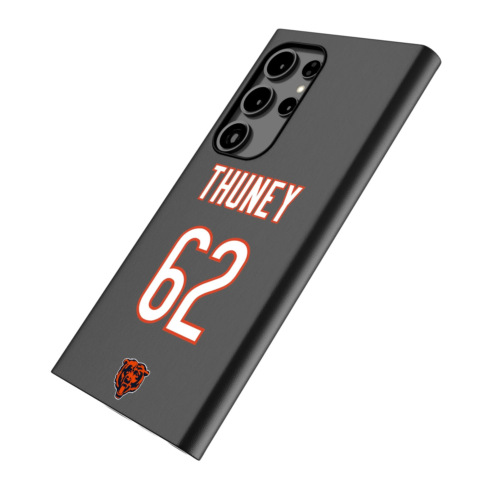Joe Thuney Chicago Bears 62 Game Tactic MagSafe Compatible Phone Case for Samsung Galaxy - Image 2