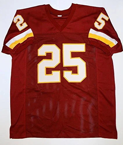 Joe Washington Signed / Autographed Maroon Pro Style Jersey- JSA Authenticated - Image 3