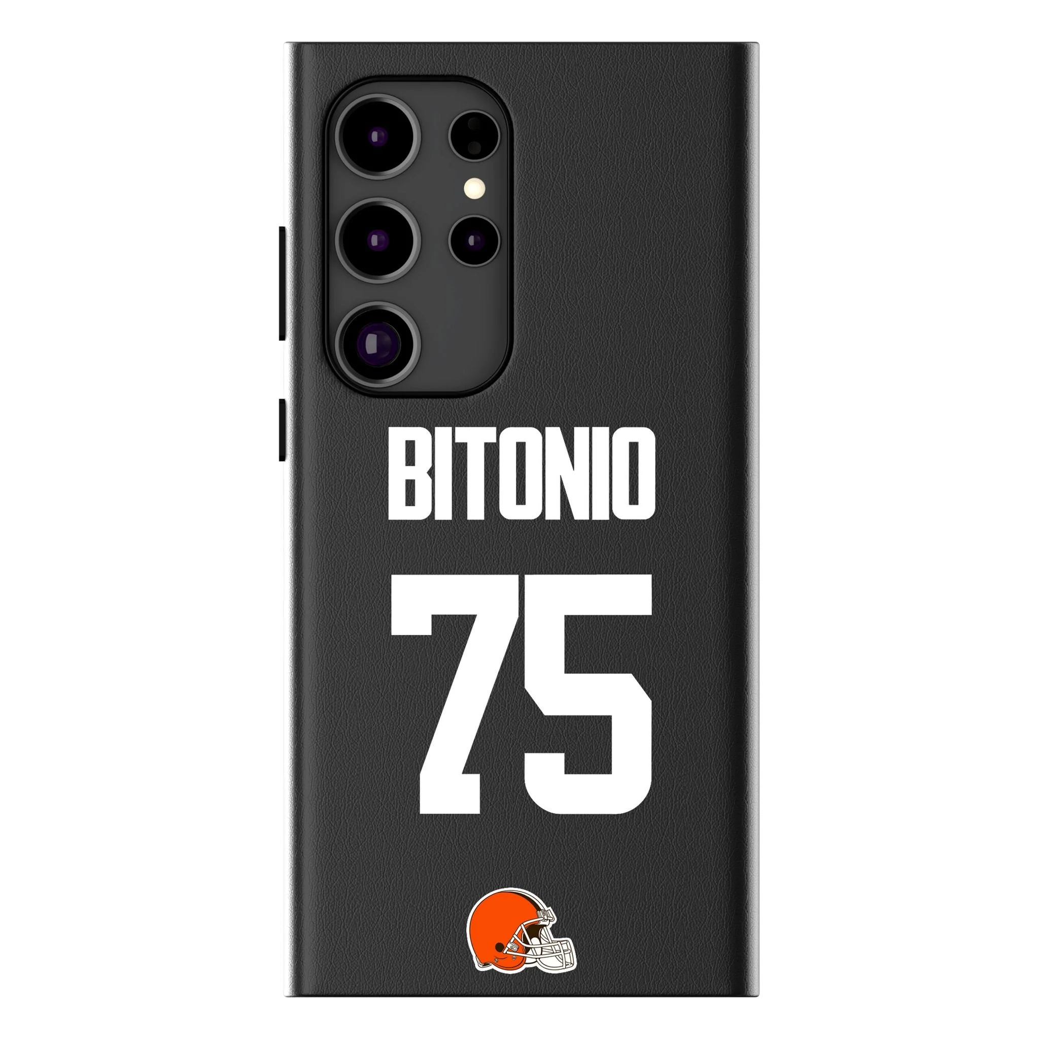 Joel Bitonio Cleveland Browns 75 Ready MagSafe Compatible Phone Case for Samsung Galaxy