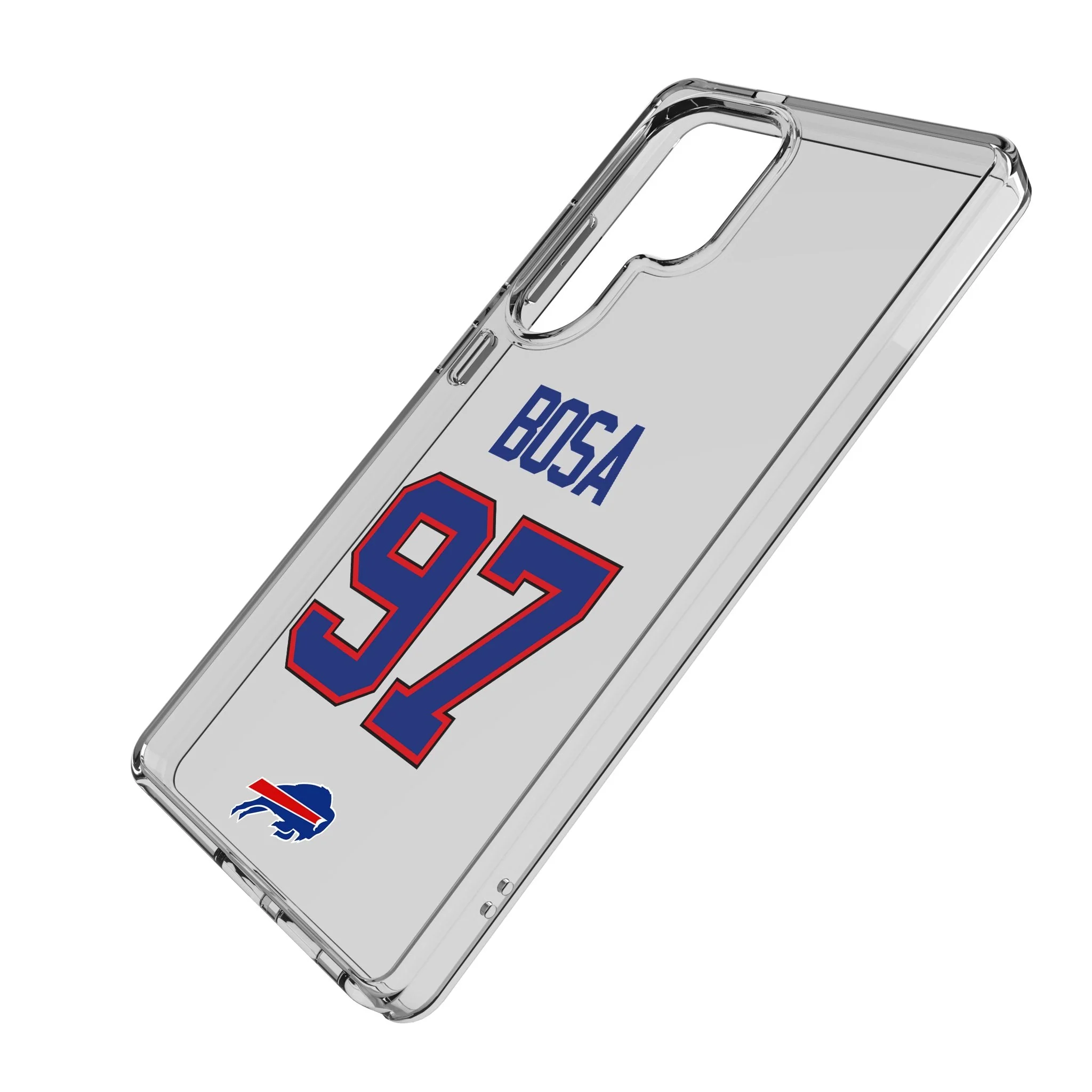 Joey Bosa Buffalo Bills 97 Game Tactic Clear Phone Case for Samsung Galaxy - Image 2