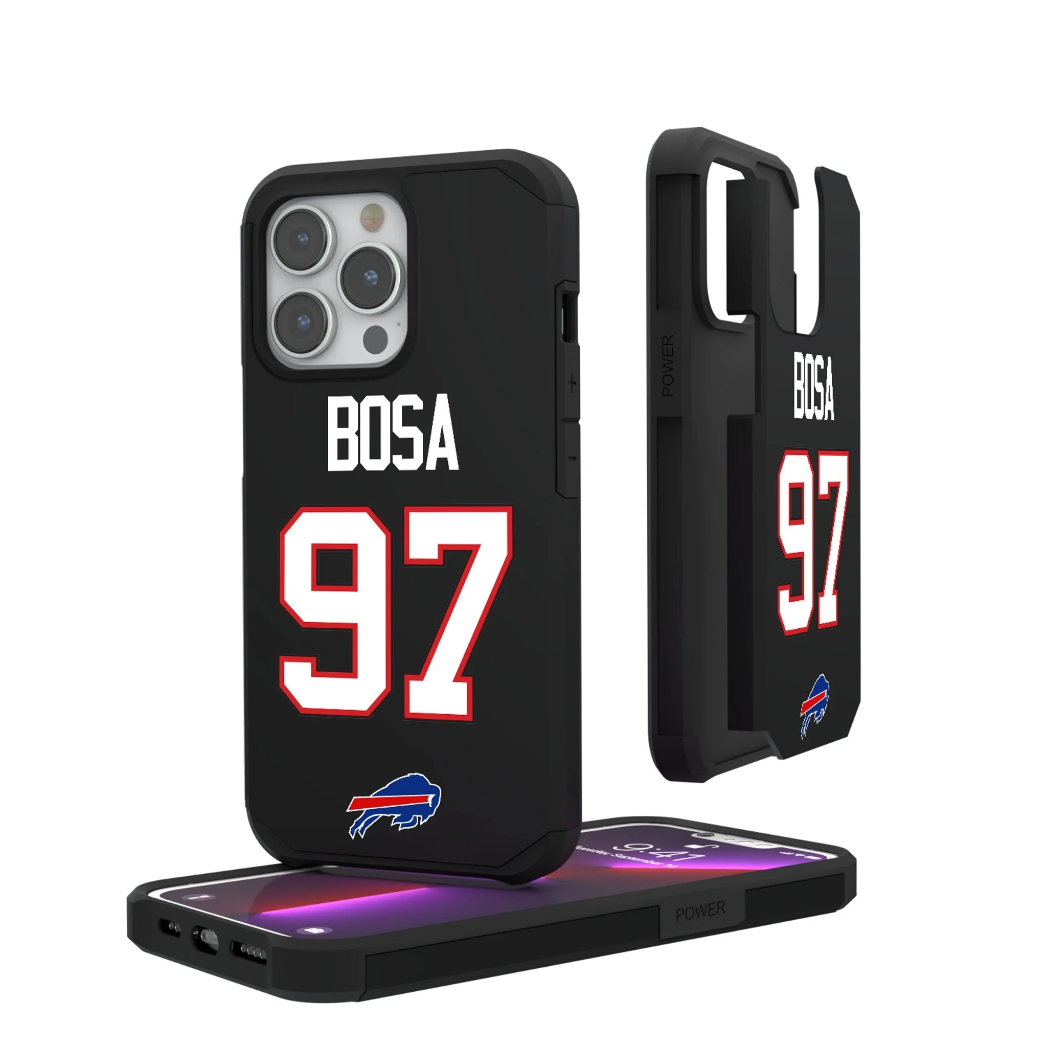 Joey Bosa Buffalo Bills 97 Game Tactic Rugged Phone Case for Apple iPhone
