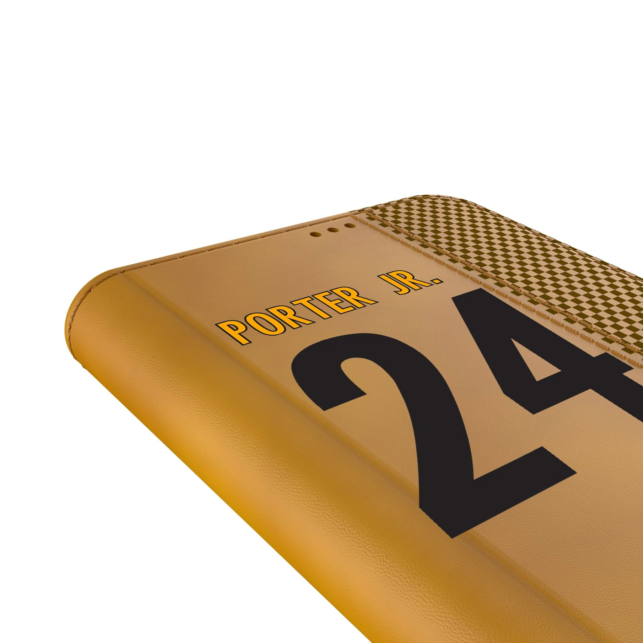 Joey Porter Jr. Pittsburgh Steelers 24 Game Tactic Folio Phone Case for Samsung Galaxy - Image 5