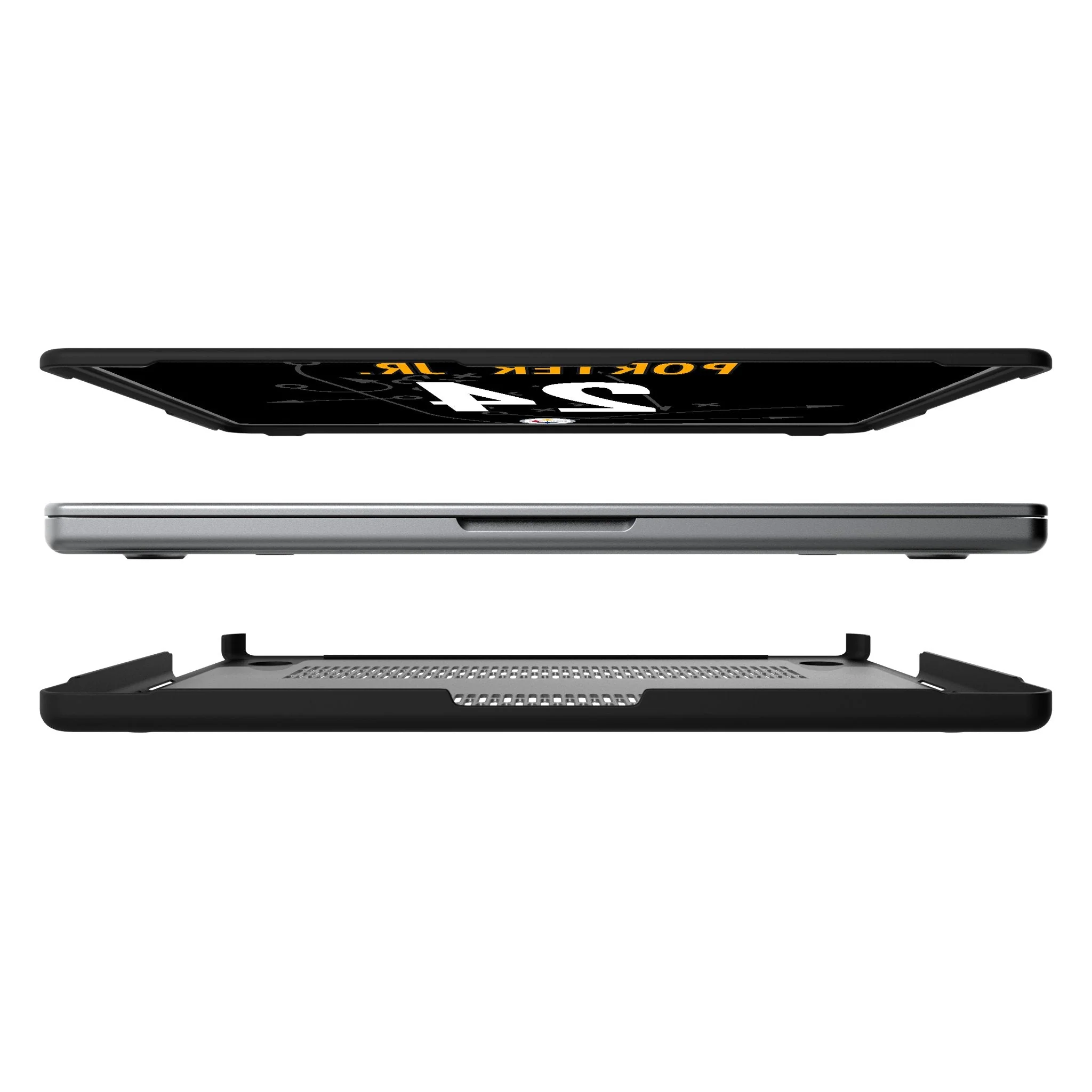 Joey Porter Jr. Pittsburgh Steelers 24 Game Tactic Laptop Case for Apple MacBook - Image 7
