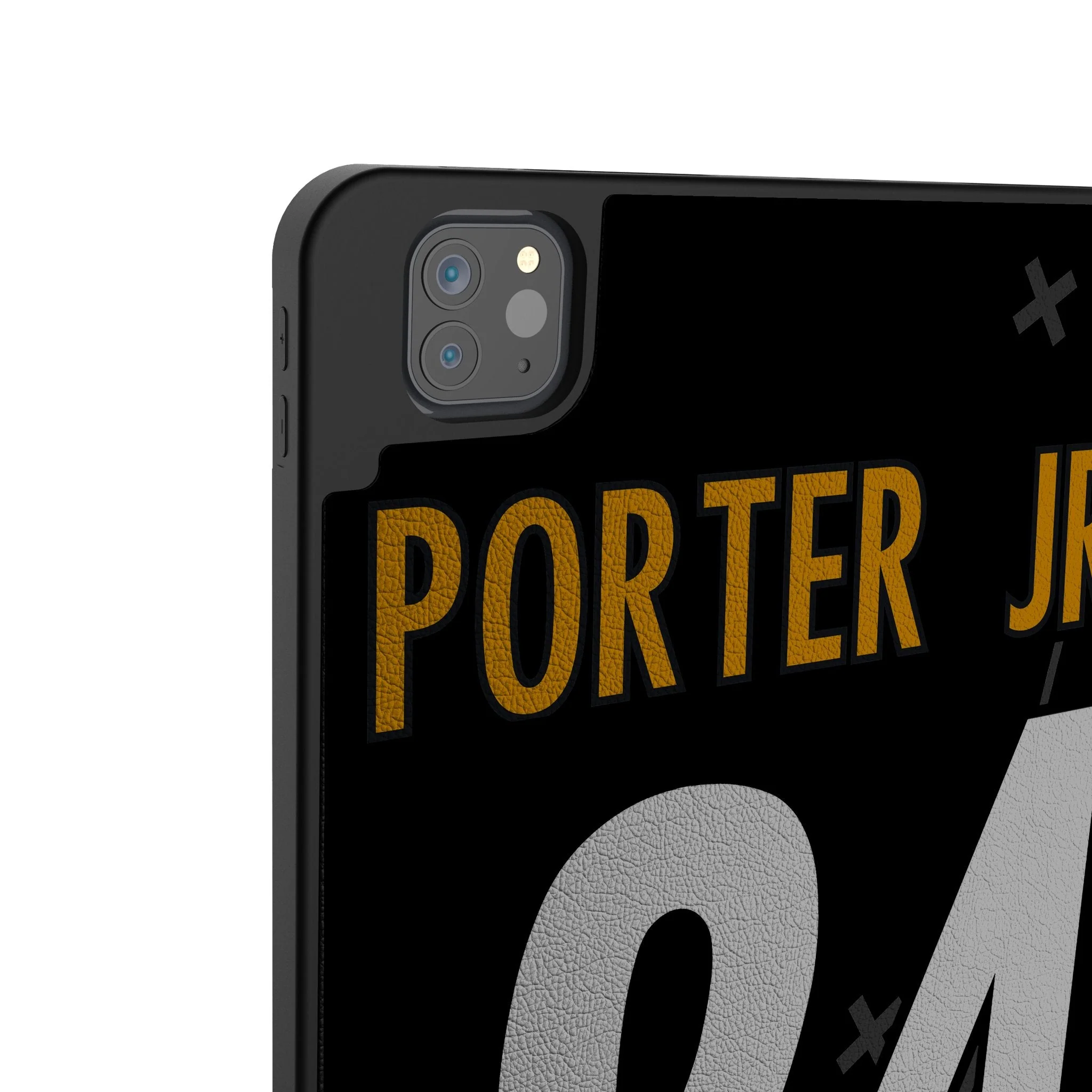 Joey Porter Jr. Pittsburgh Steelers 24 Ready Tablet Case for Apple iPad - Image 3