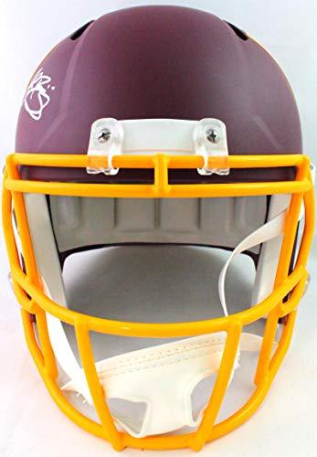 John Riggins Autographed Washington Full Size Amp Speed Helmet Beckett W Silver - Image 3