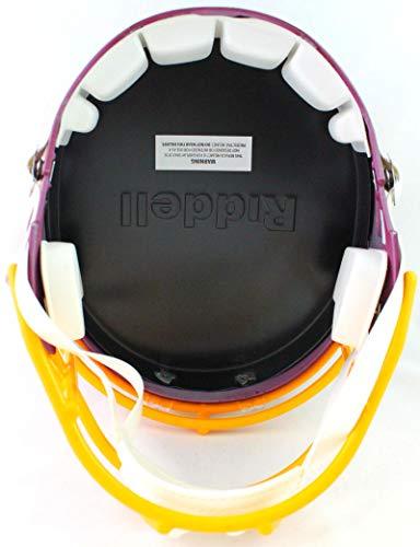 John Riggins Autographed Washington Full Size Amp Speed Helmet Beckett W Silver - Image 5