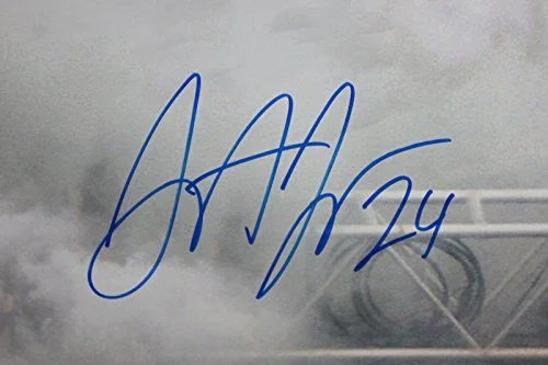 Johnathan Joseph Autographed 16x20 Running On Field Photo- TriStar Authenticated - Image 2
