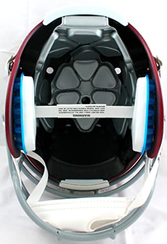 Johnny Manziel Autographed Texas A&M Schutt F/S Authentic Helmet W/3 Insc-Beckett W Hologram White - Image 4