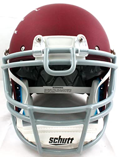 Johnny Manziel Autographed Texas A&M Schutt F/S Authentic Helmet W/6 Insc-Beckett W Hologram White - Image 6