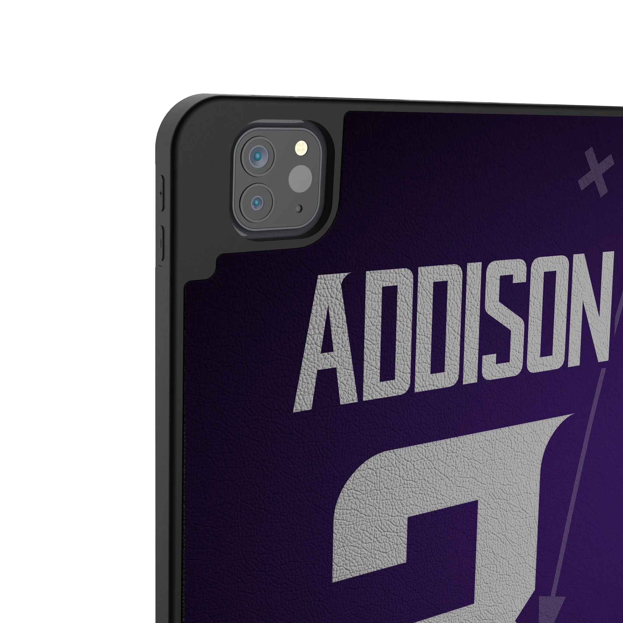 Jordan Addison Minnesota Vikings 3 Ready Tablet Case for Apple iPad - Image 3