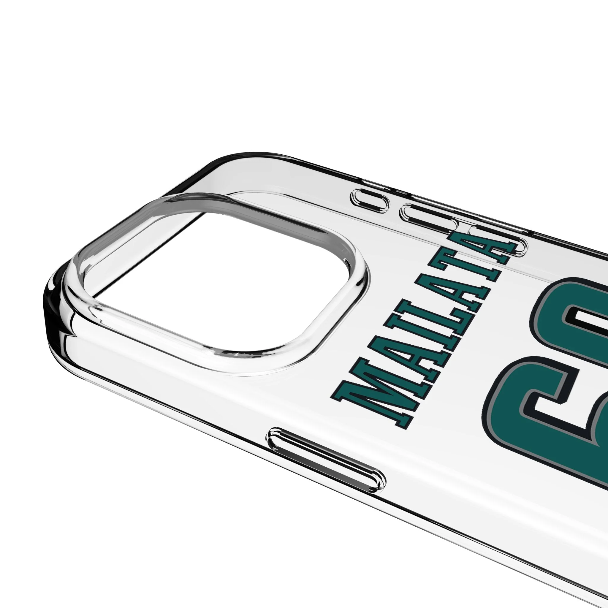 Jordan Mailata Philadelphia Eagles 68 Game Tactic Clear Phone Case for Apple iPhone - Image 3