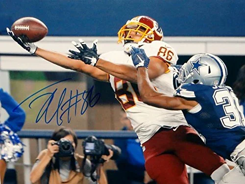 Jordan Reed Autographed Washington 16x20 Catch Against Cowboys Photo- JSA W Auth - Image 2