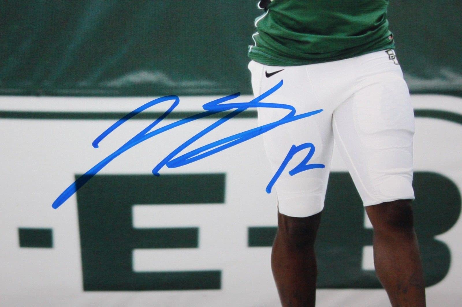 Josh Gordon Autographed Baylor Bears 8x10 Running With Arms Open Photo- JSA Auth - Image 2
