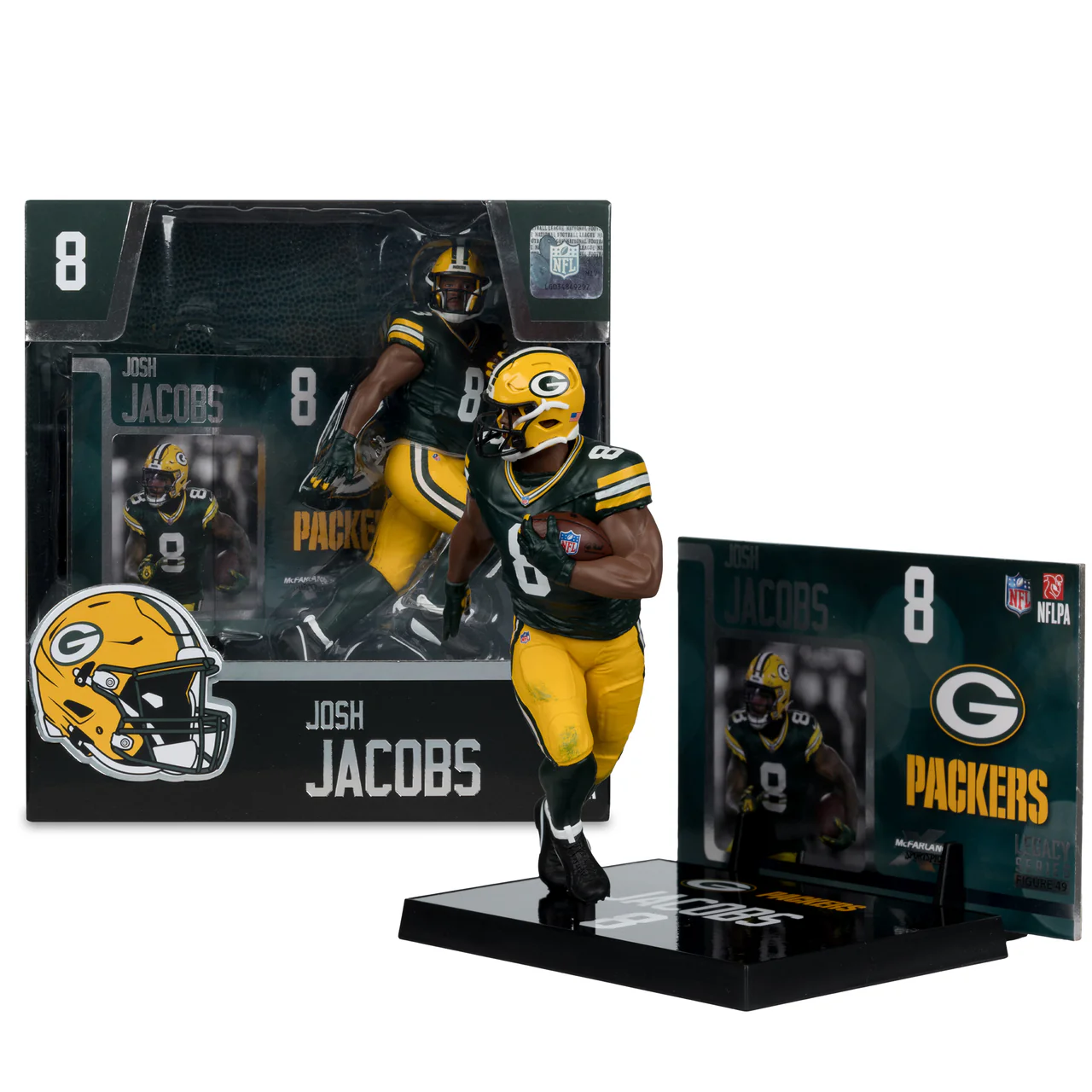 Josh Jacobs (Green Bay Packers) NFL 7" Figure McFarlane - Image 2