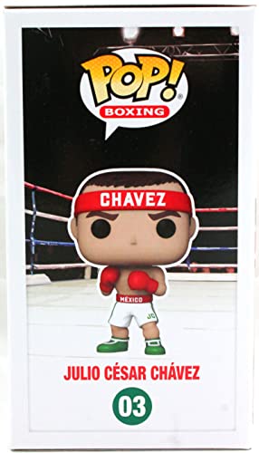 Julio Cesar Chavez Autographed Funko Pop Figurine #03- JSA W Red - Image 3