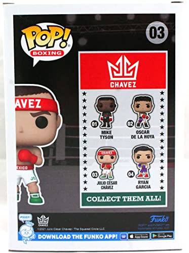 Julio Cesar Chavez Autographed Funko Pop Figurine #03- JSA W White - Image 2