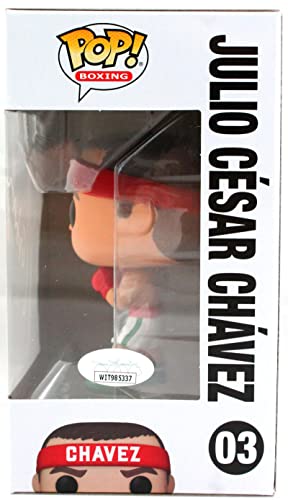 Julio Cesar Chavez Autographed Funko Pop Figurine #03- JSA W White - Image 4