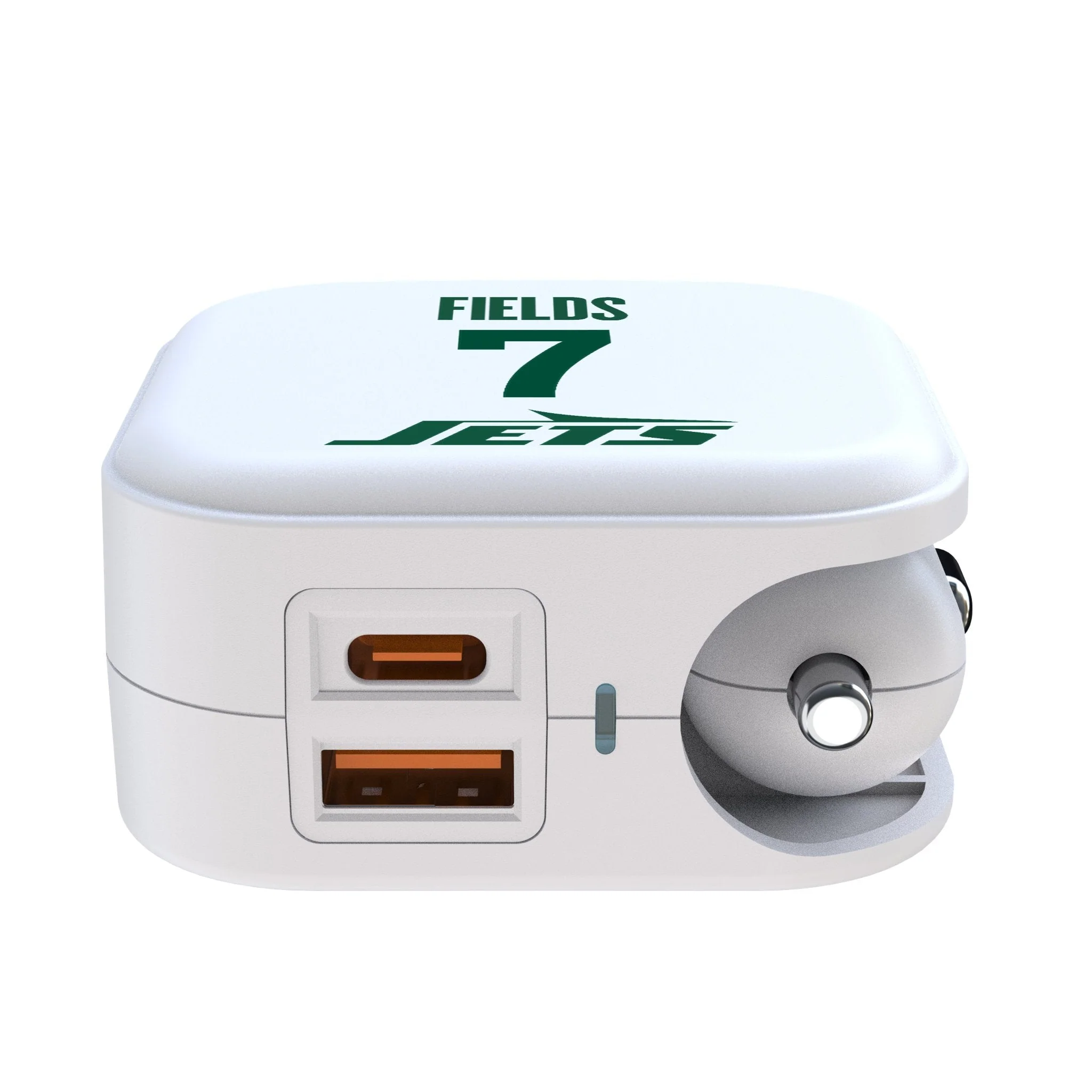 Justin Fields New York Jets 7 Game Tactic 2 in 1 USB Charger - Image 2