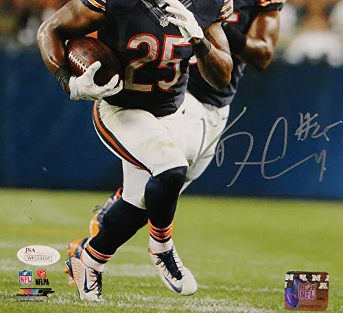 Ka'Deem Carey Signed Silver Bears 8x10 Running W/ Ball P. F. Photo- JSA W Auth - Image 2