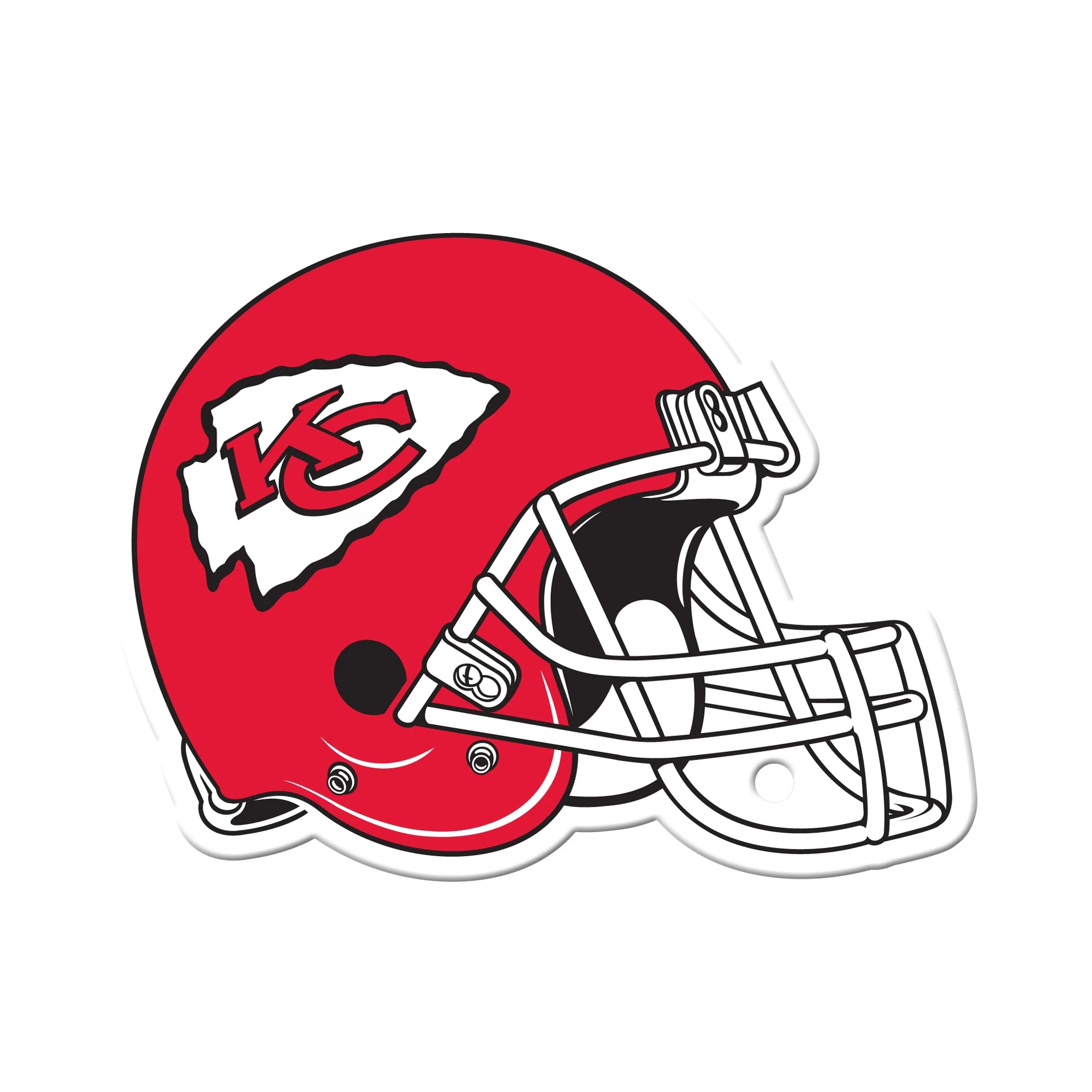 Kansas City Chiefs - Helmet Steel Super Magnet