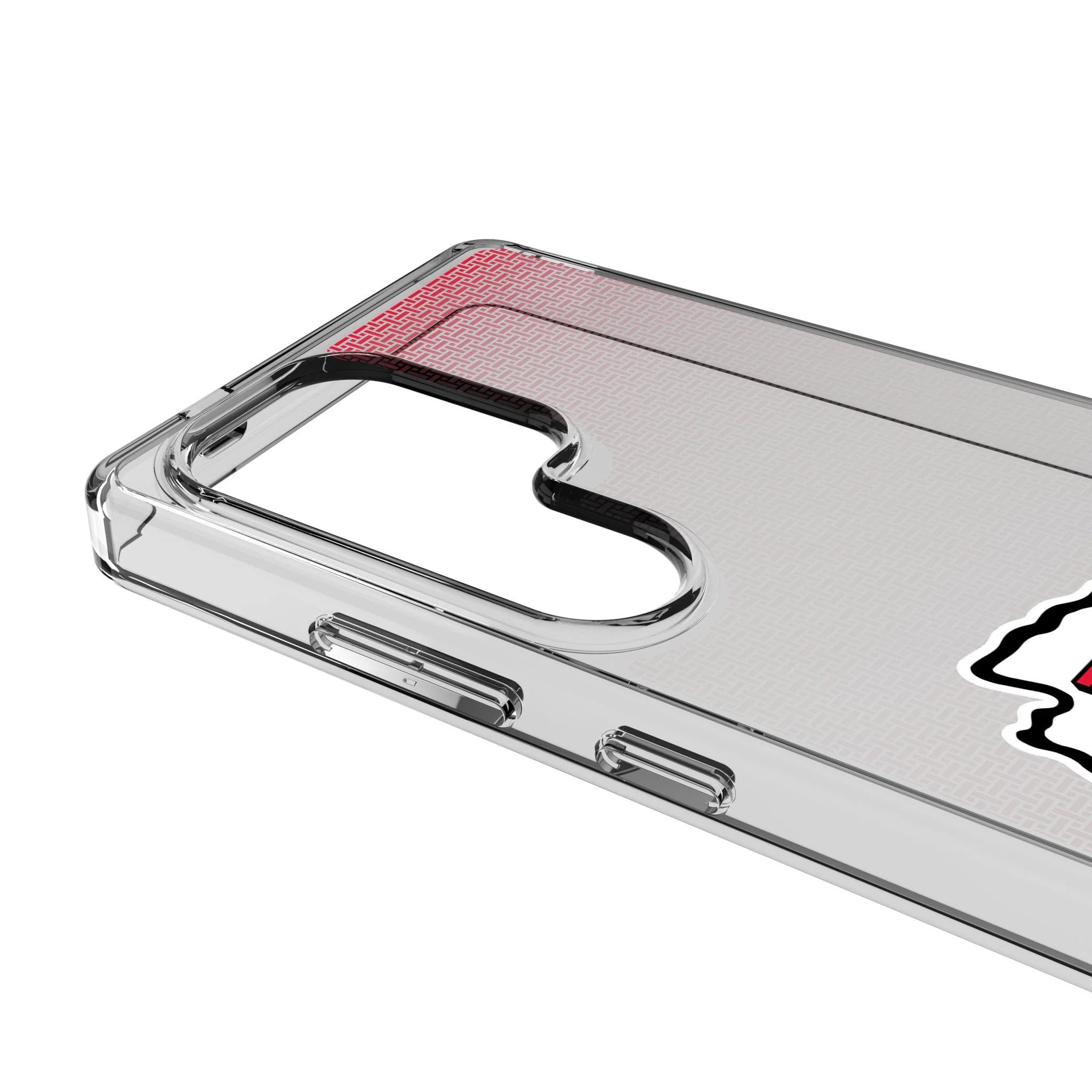 Kansas City Chiefs Linen Clear Phone Case for Samsung Galaxy - Image 3
