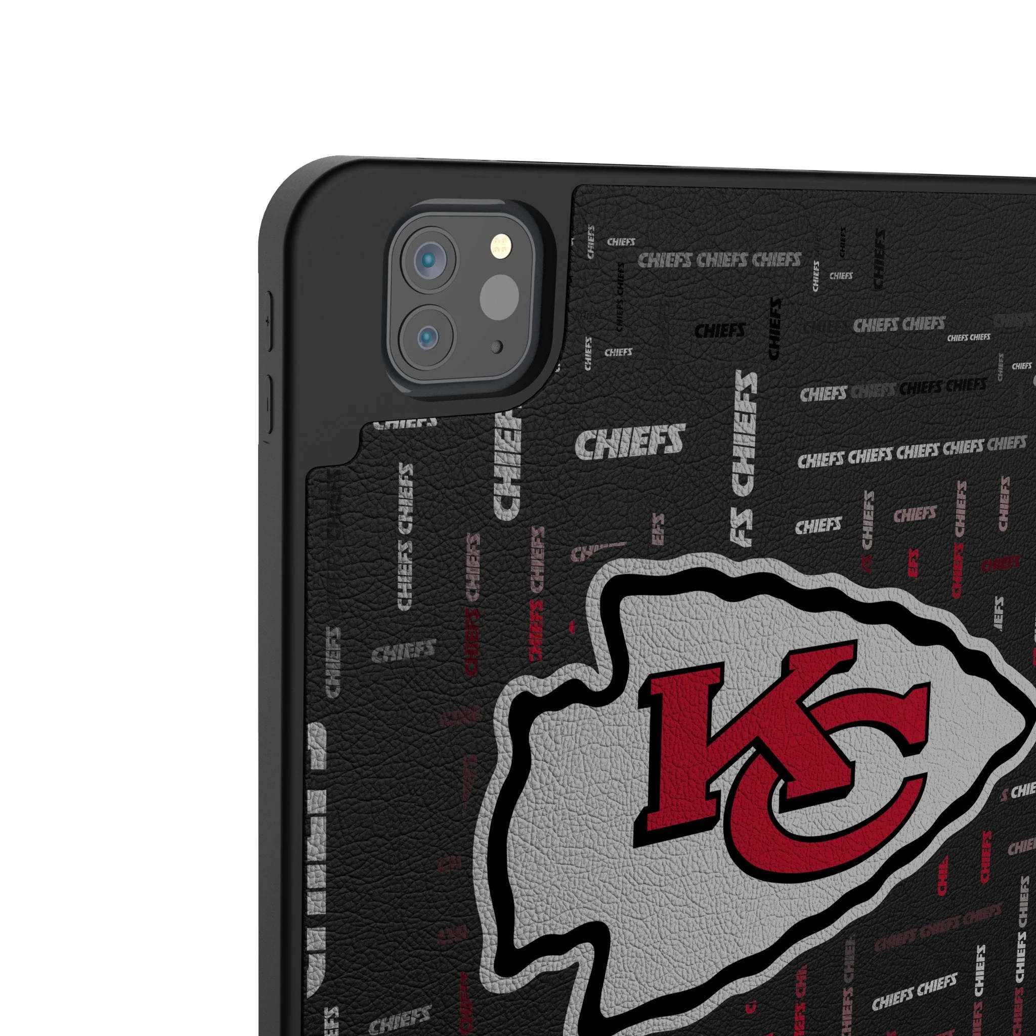 Kansas City Chiefs Quadtile Tablet Case for Apple iPad - Image 3