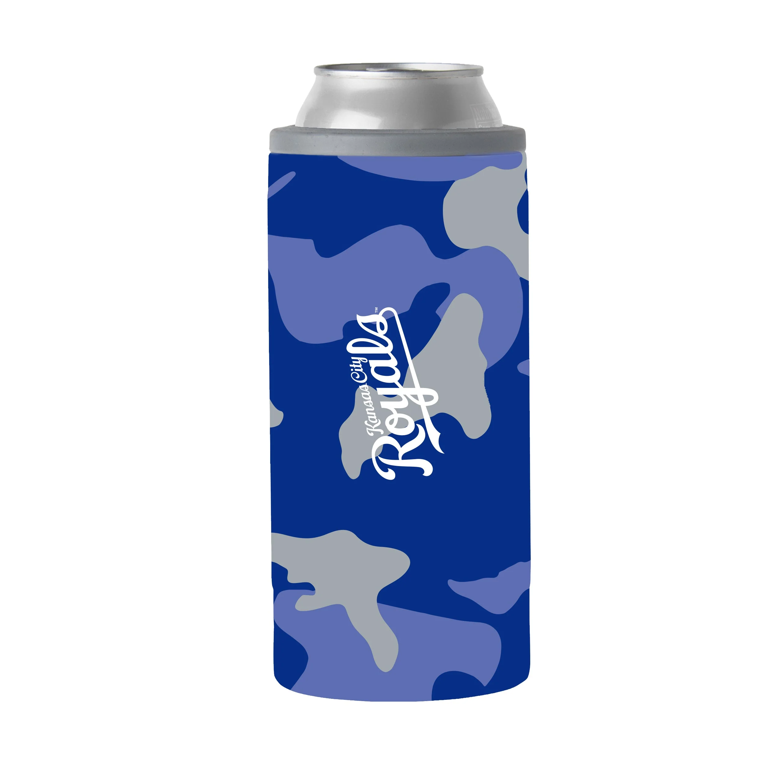 Kansas City Royals 12oz Camo Slim Can Coolie - Image 2