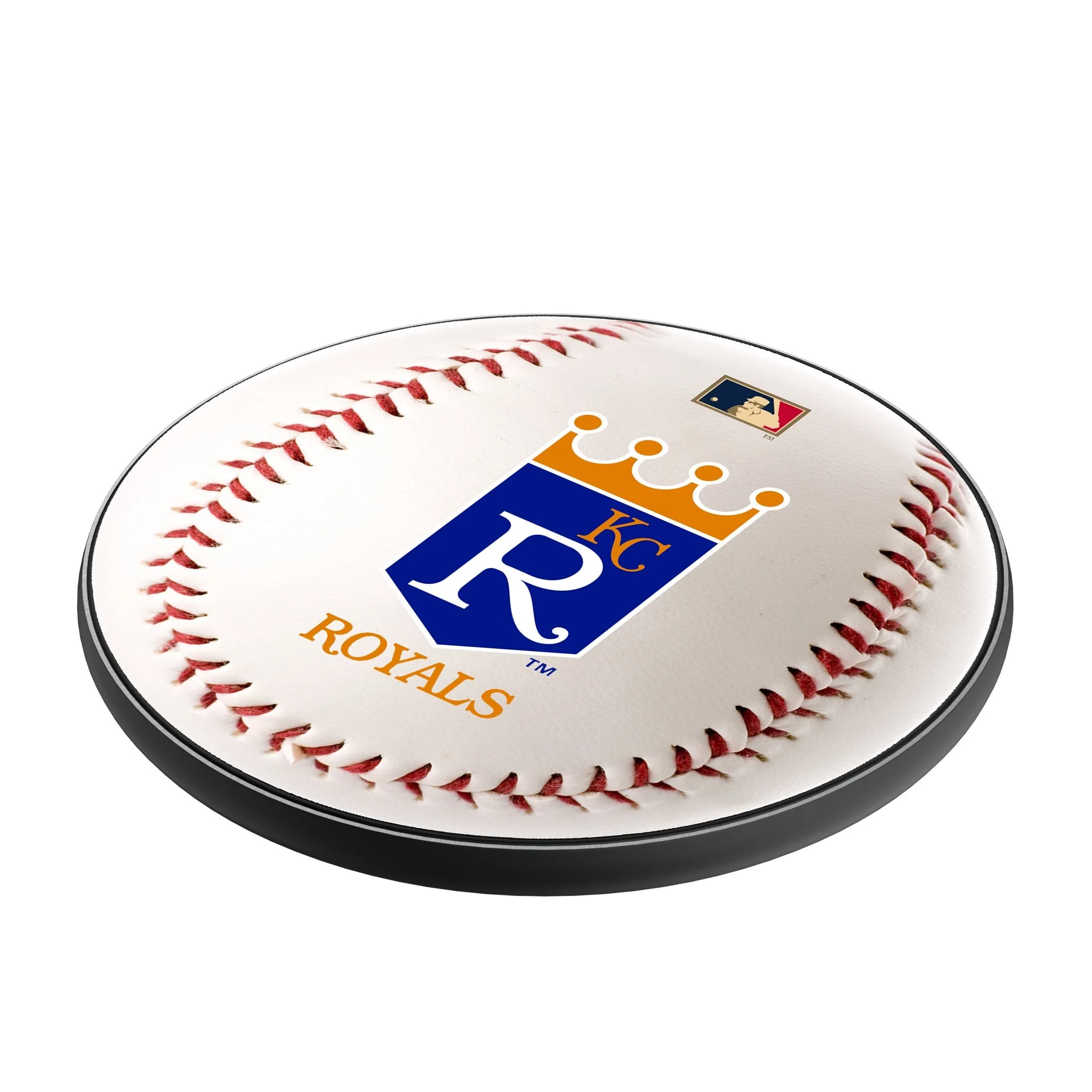 Kansas City Royals 1969-1978 - Cooperstown Collection Baseball 15-Watt Wireless Charger - Image 2