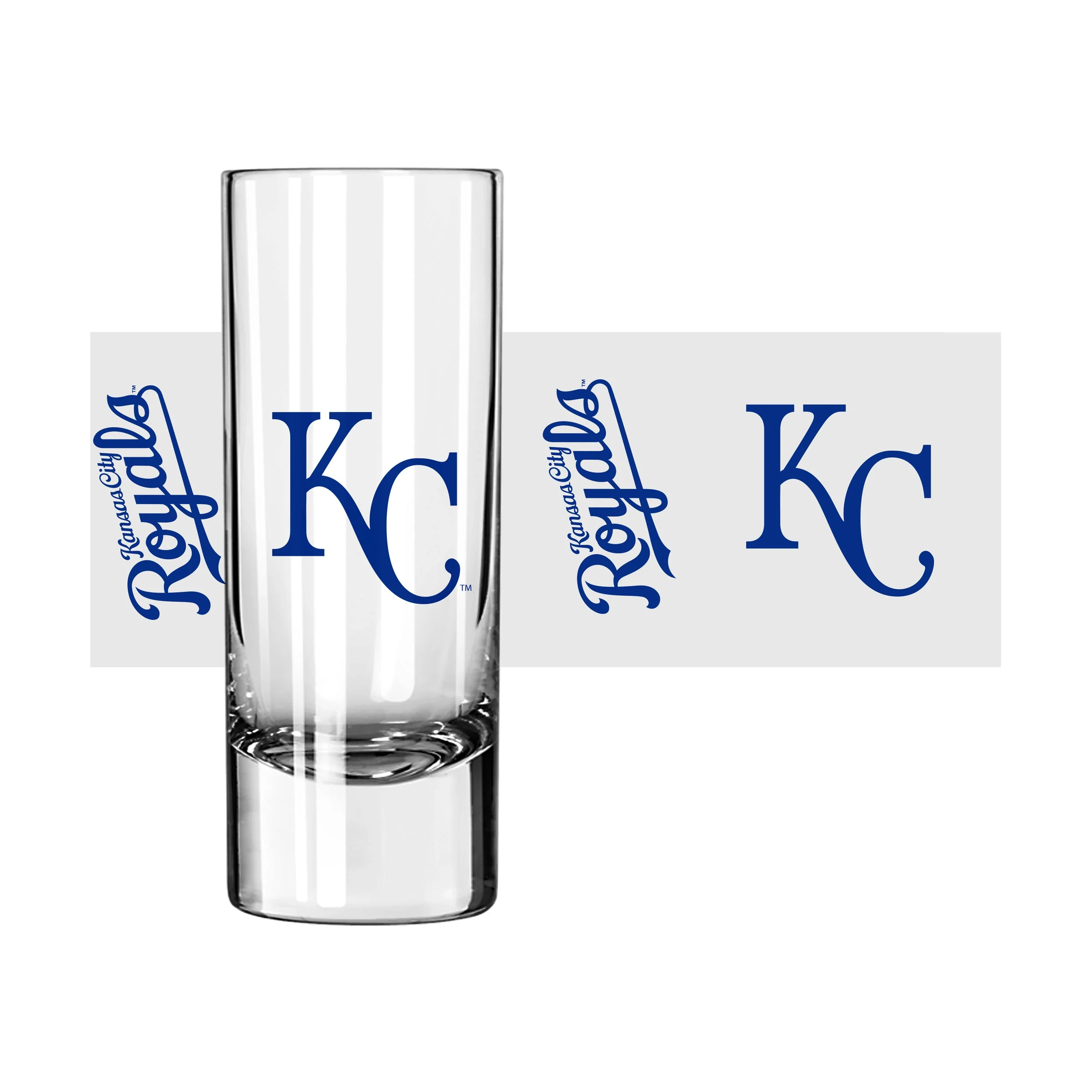 Kansas City Royals 2.5oz Gameday Shooter Glass - Image 2