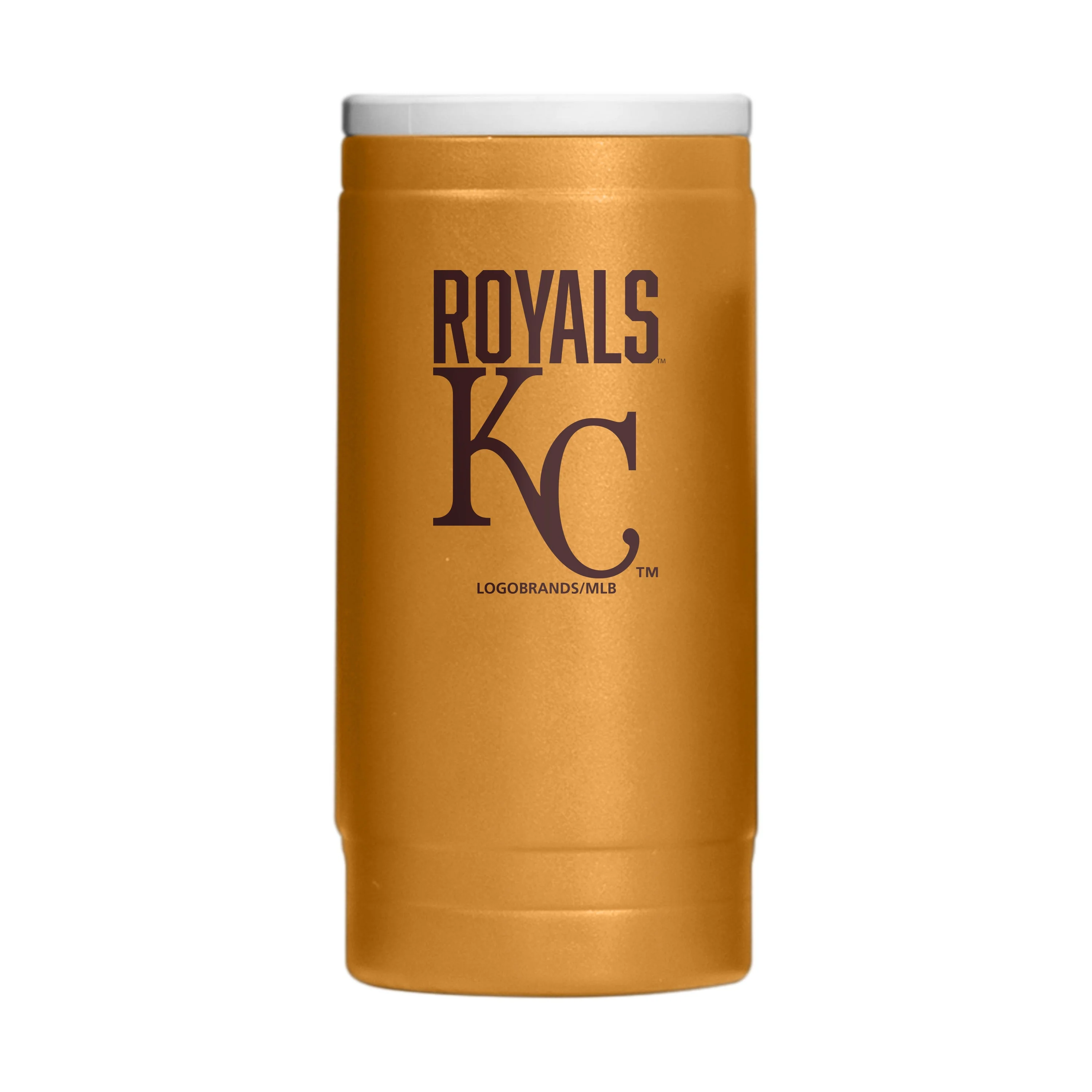 Kansas City Royals Huddle Powder Coat Slim Can Coolie