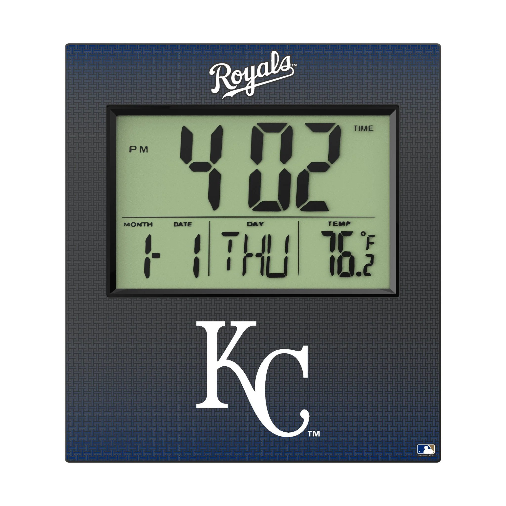 Kansas City Royals Linen Wall Clock - Image 2