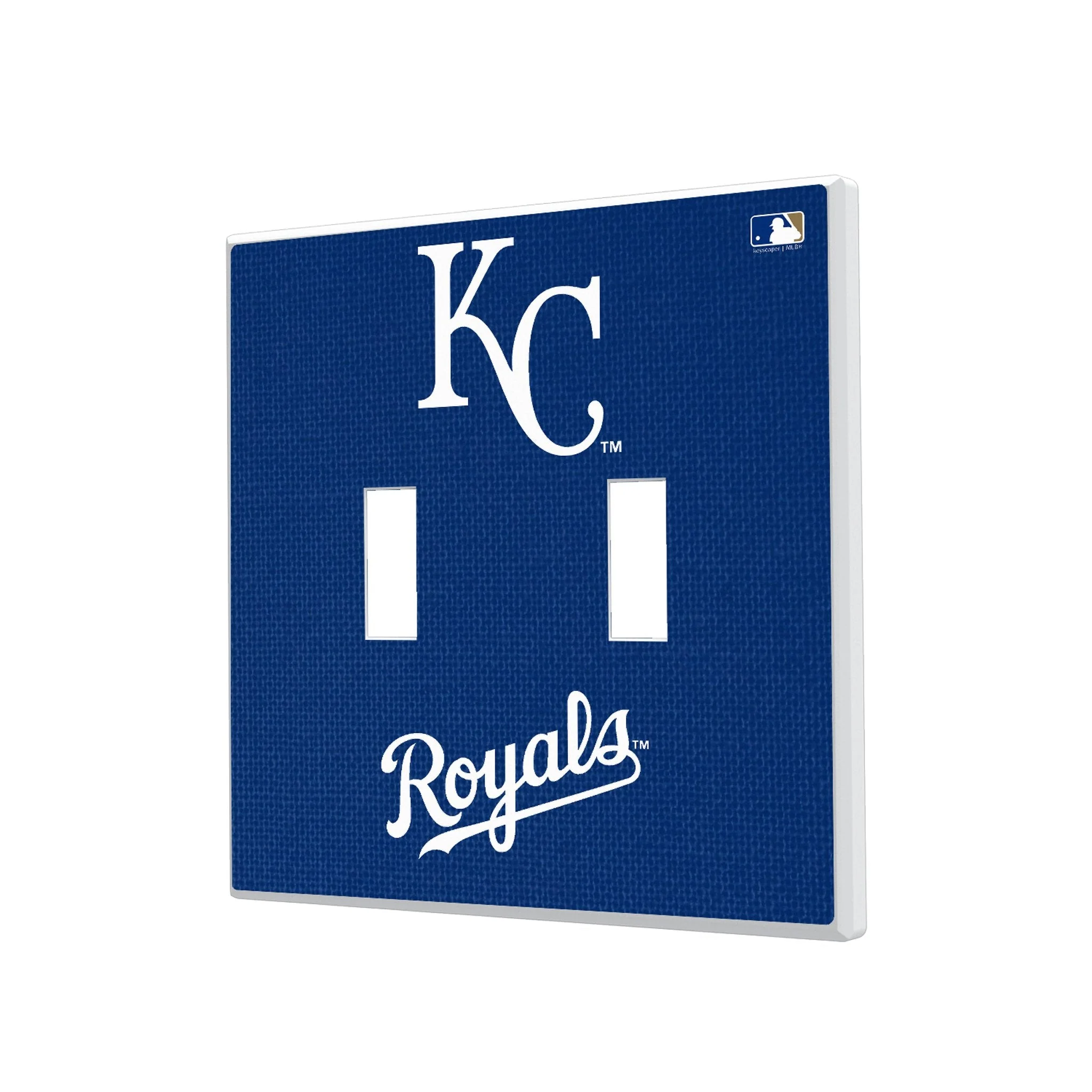 Kansas City Royals Solid Hidden-Screw Light Switch Plate - Image 3