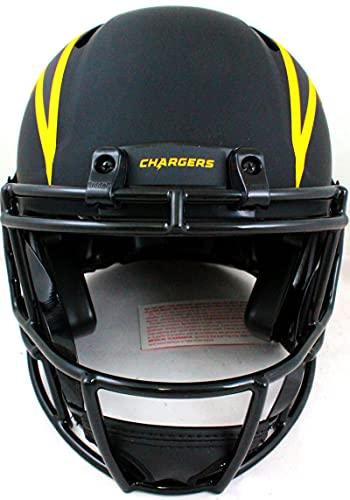 Keenan Allen Autographed LA Chargers Authentic Eclipse Speed F/S Helmet -Beckett W Yellow - Image 4