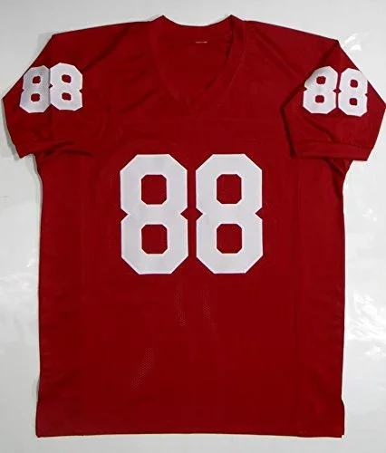 Keith Jackson Autographed Maroon College Style Jersey- JSA Witness Auth - Image 4