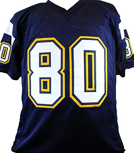Kellen Winslow Autographed Blue Pro Style Jersey w/HOF - JSA W Auth 8 - Image 2