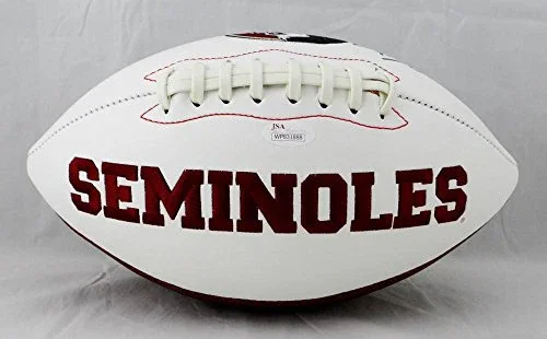 Kelvin Benjamin Autographed Florida State Seminoles Logo Football- JSA W Auth - Image 3