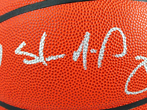 Kemp,McDaniel,Schrempf Autographed Official NBA Wilson Basketball-Beckett Hologram Silver - Image 7