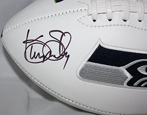 Kenny Easley Autographed Seattle Seahawks HOF 17 Logo Football- JSA Witness Auth - Image 2