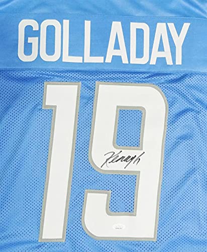 Kenny Golladay Autographed Blue Pro Style Jersey - JSA W Auth *9 - Image 3