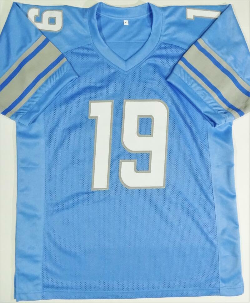 Kenny Golladay Autographed Blue Pro Style Jersey - JSA W Auth *9 - Image 5