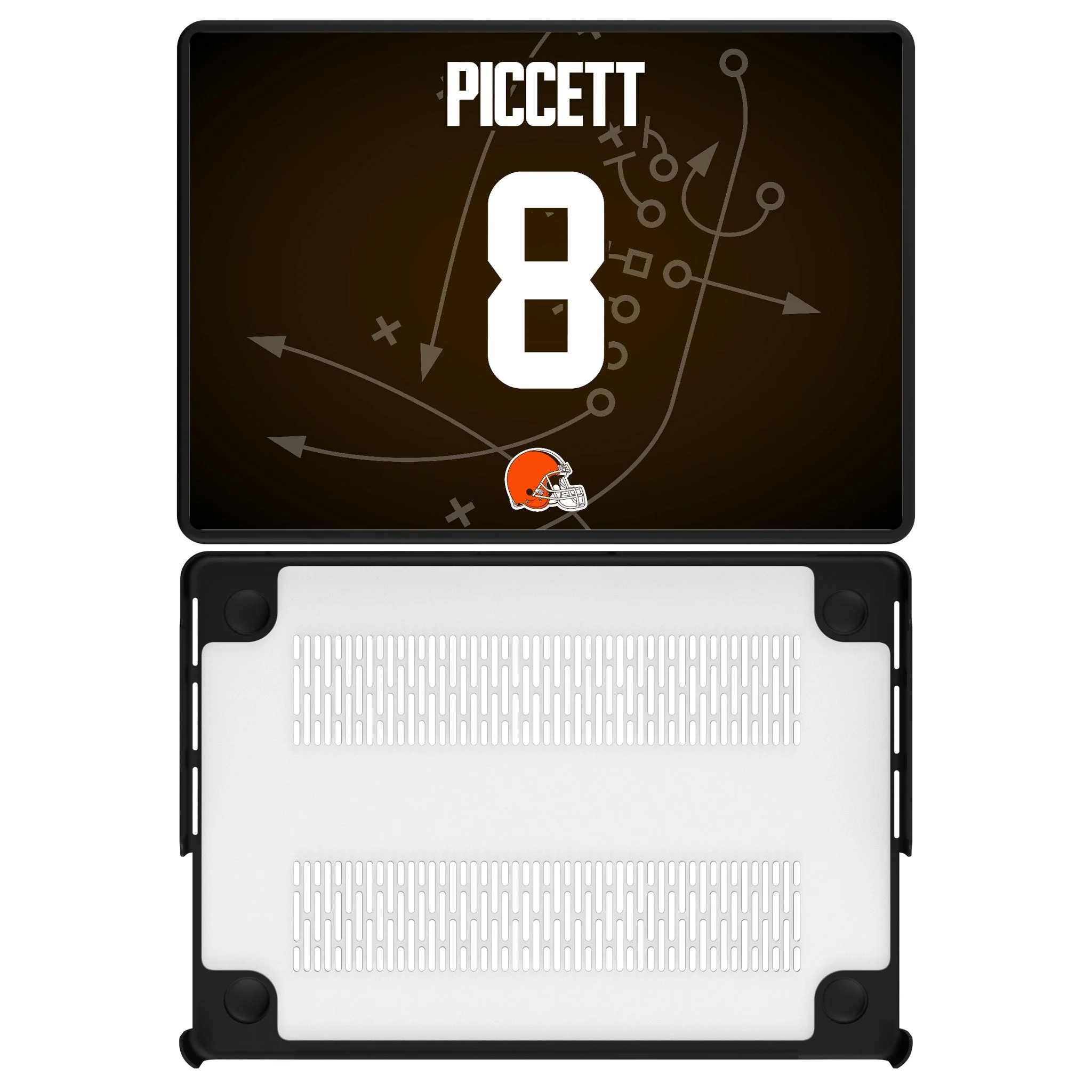 Kenny Pickett Cleveland Browns 8 Game Tactic Laptop Case for Apple MacBook