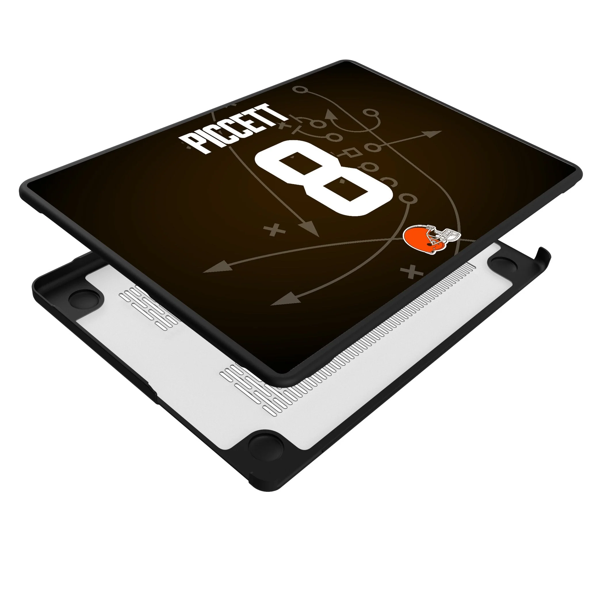 Kenny Pickett Cleveland Browns 8 Game Tactic Laptop Case for Apple MacBook - Image 4
