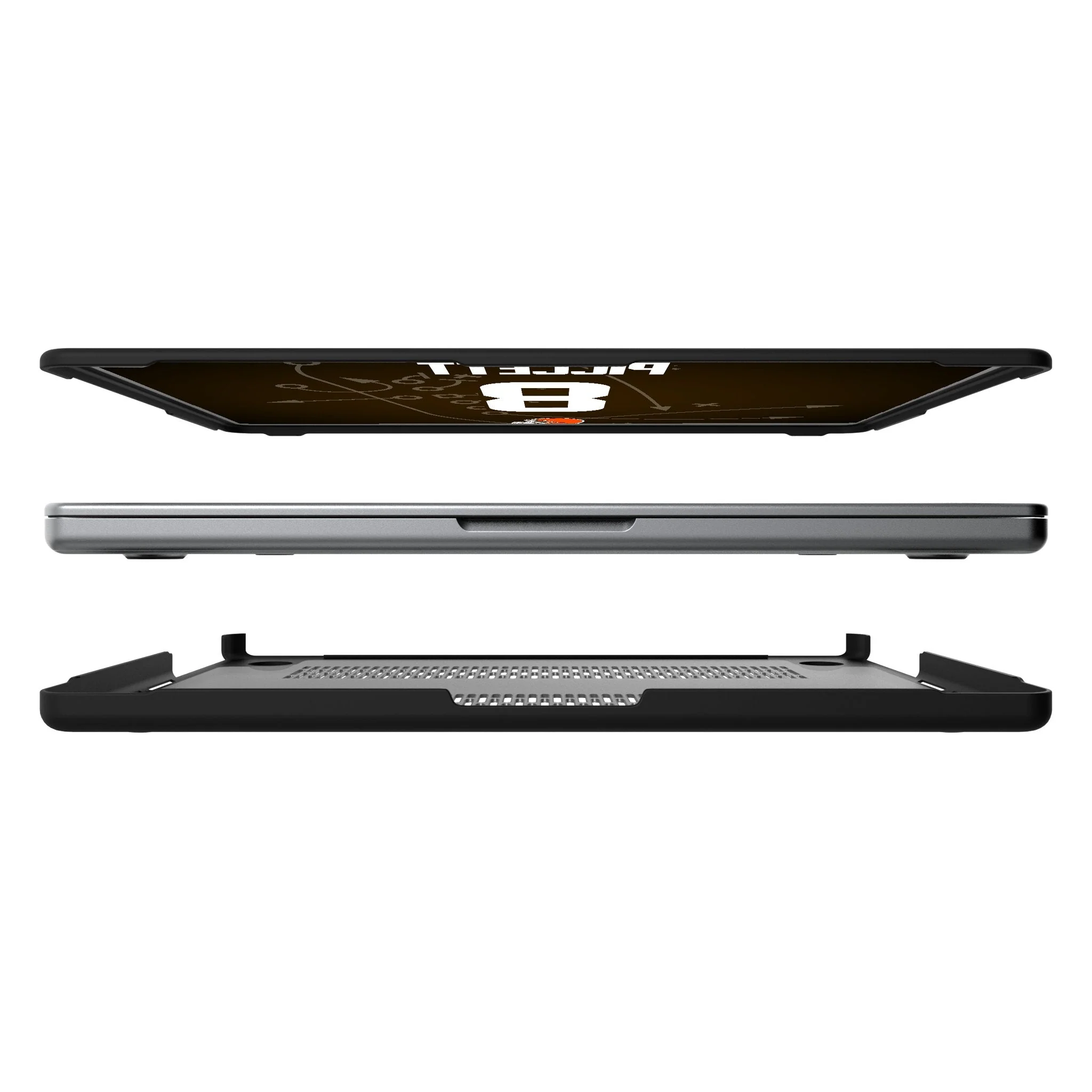 Kenny Pickett Cleveland Browns 8 Game Tactic Laptop Case for Apple MacBook - Image 7